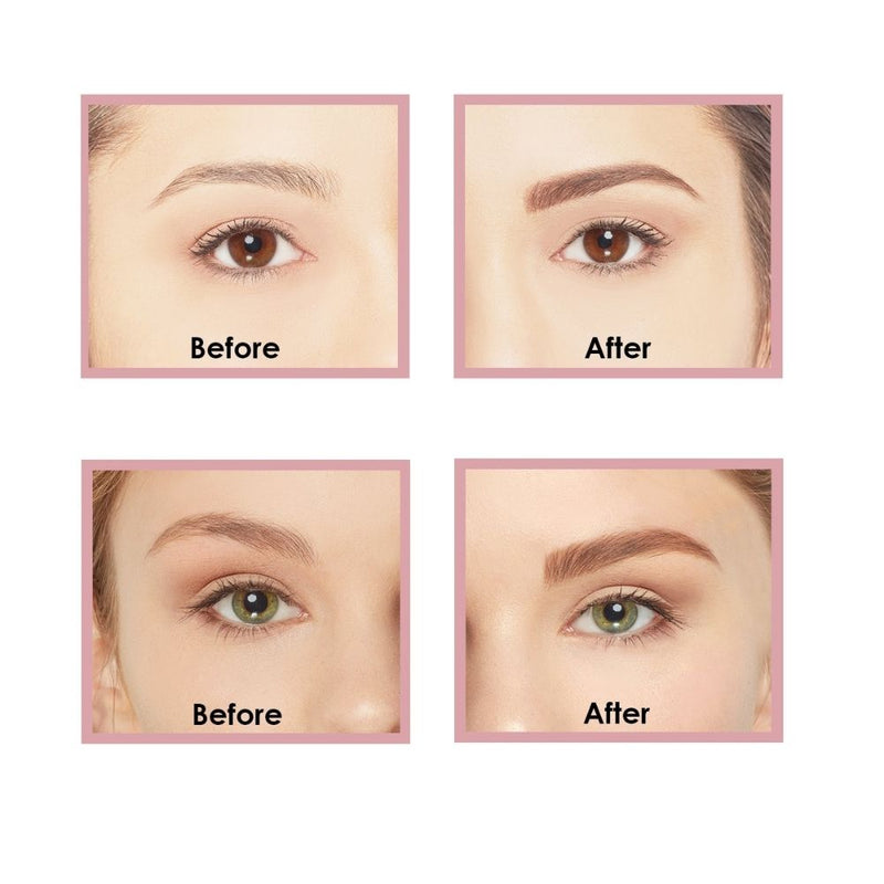 Combo Belleza Depilador Cejas Recargable con Sello de Cejas Maquillaje